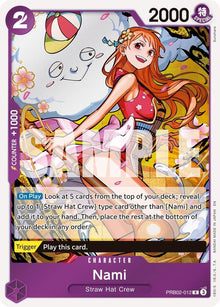 Nami PRB02-012 Rare Premium Booster -The Best- Vol. 2 One Piece Foil Near Mint
