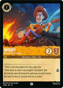 Woody - Waiting for a Friend 3/204 Common Wilds Unknown Lorcana Near Mint