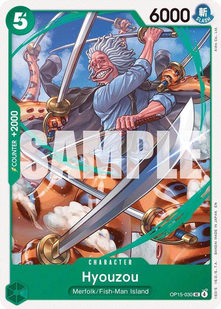 Hyouzou OP15-030 Uncommon Adventure on Kami's Island One Piece Near Mint