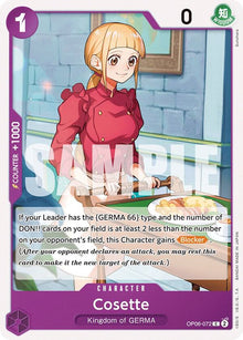 Cosette OP06-072 Common Wings of the Captain One Piece Near Mint