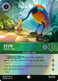 Kevin - Flightless Bird (Epic) 215/204 Epic Attack of the Vine! Lorcana Holo NM
