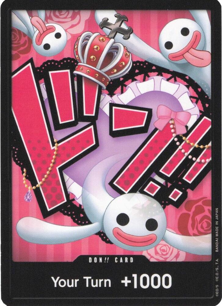 DON!! Card (Perona) DON!! Premium Booster -The Best- One Piece Near Mint