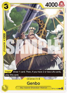 Genbo OP15-103 Common Adventure on Kami's Island One Piece Near Mint