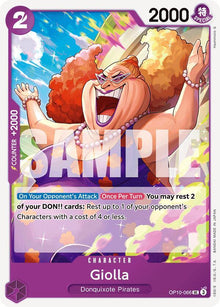 Giolla OP10-066 Uncommon Royal Blood One Piece Near Mint