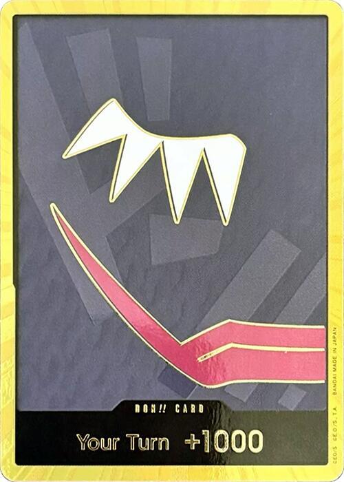 DON!! Card (Rosinante) (Gold) DON!! Premium Booster -The Best- One Piece Foil NM