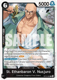 St. Ethanbaron V. Nusjuro OP13-080 Rare Carrying On His Will One Piece Foil NM