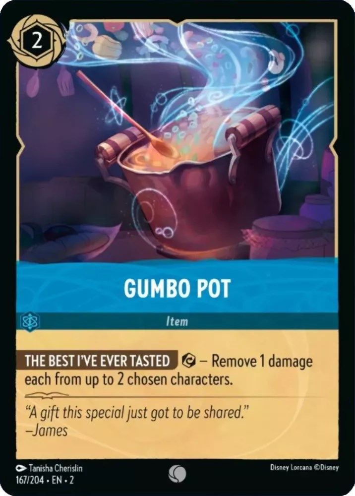 Gumbo Pot 167/204 Common Rise of the Floodborn Lorcana Near Mint