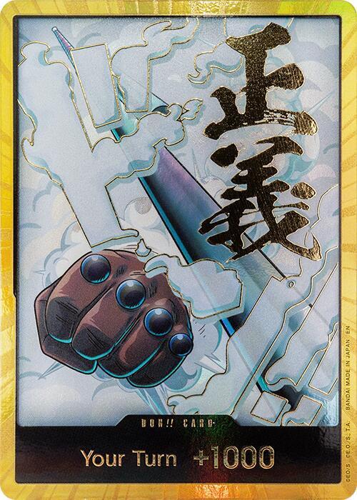 DON!! Card (Smoker) (Gold) Premium Booster -The Best- Vol. 2 One Piece Foil NM