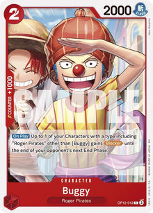 Buggy (012) OP12-012 Common Legacy of the Master One Piece Near Mint