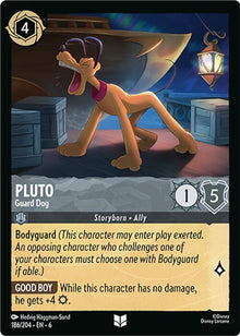Pluto - Guard Dog 186/204 Uncommon Azurite Sea Lorcana Near Mint
