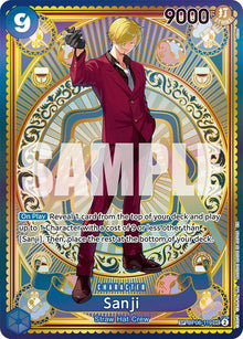 Sanji (SP) OP06-119 Secret Rare A Fist of Divine Speed One Piece Foil Near Mint