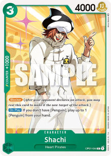 Shachi OP01-044 Common Romance Dawn One Piece Near Mint