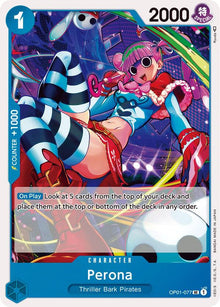 Perona OP01-077 Uncommon Romance Dawn One Piece Near Mint