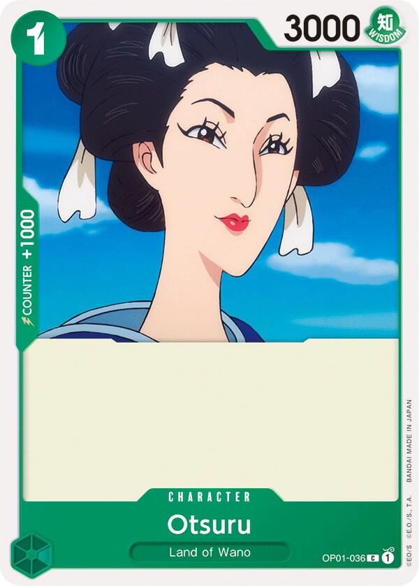 Otsuru OP01-036 Common Romance Dawn One Piece Near Mint