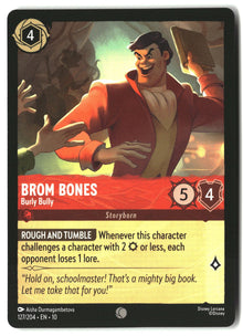 Brom Bones - Burly Bully 127/204 Common Whispers in the Well Lorcana LP