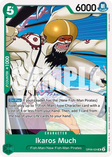 Ikaros Much OP06-024 Uncommon Wings of the Captain One Piece Near Mint