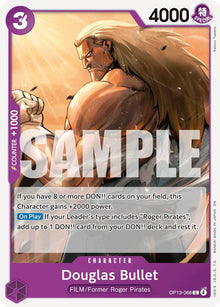 Douglas Bullet OP13-068 Common Carrying On His Will One Piece Near Mint
