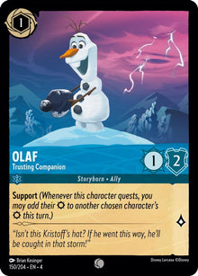 Olaf - Trusting Companion 150/204 Common Ursula's Return Lorcana Near Mint