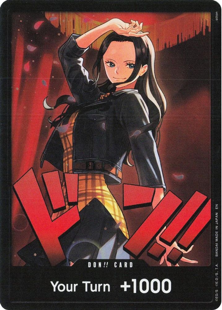 DON!! Card (Nico Robin) Extra Booster: One Piece Heroines Edition One Piece NM