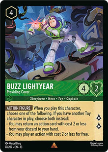 Buzz Lightyear - Providing Cover 77/204 Rare Attack of the Vine! Lorcana NM