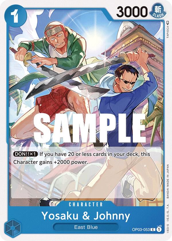 Yosaku & Johnny OP03-053 Common Pillars of Strength One Piece Near Mint