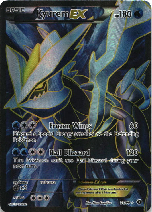 Kyurem EX 96/99 Ultra Rare Next Destinies Pokemon Moderately Played