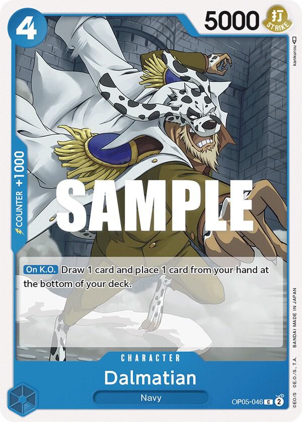 Dalmatian OP05-046 Common Awakening of the New Era One Piece Near Mint