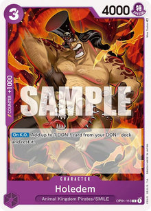 Holedem OP01-113 Common Romance Dawn One Piece Near Mint