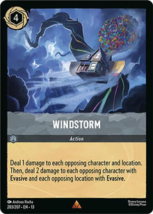 Windstorm 203/204 Rare Attack of the Vine! Lorcana Near Mint