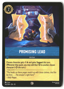 Promising Lead 162/204 Common Whispers in the Well Lorcana Lightly Played