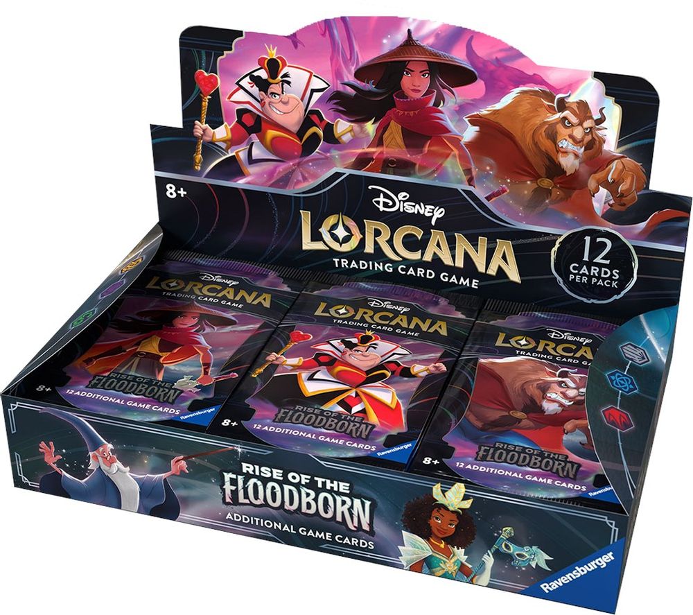 Disney Lorcana: Rise of the Floodborn Booster Box Rise of the Floodborn Lorcana NM