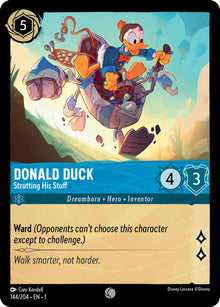 Donald Duck - Strutting His Stuff 144/204 Common The First Chapter Lorcana NM