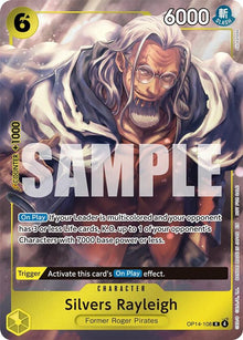 Silvers Rayleigh (Dash Pack) OP14-108 The Azure Sea's Seven One Piece Foil NM