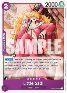 Little Sadi OP11-063 Common A Fist of Divine Speed One Piece Near Mint