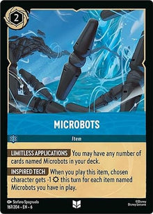 Microbots 167/204 Uncommon Azurite Sea Lorcana Near Mint