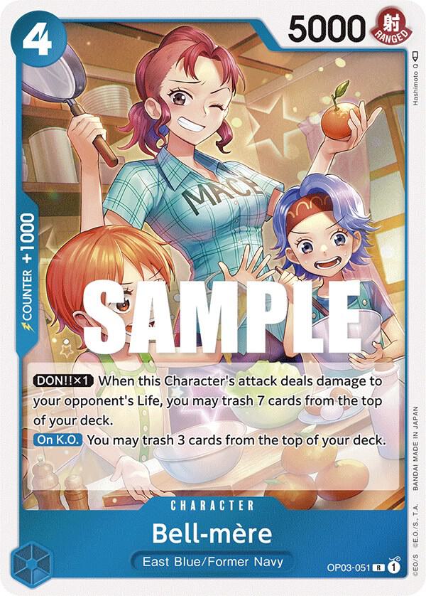 Bell-mere OP03-051 Rare Pillars of Strength One Piece Foil Near Mint