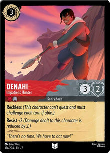 Denahi - Impatient Hunter 124/204 Uncommon Archazia's Island Lorcana Near Mint