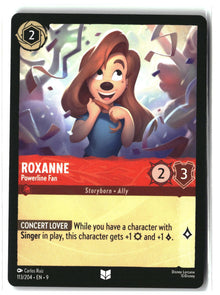 Roxanne - Powerline Fan 113/204 Uncommon Fabled Lorcana Lightly Played