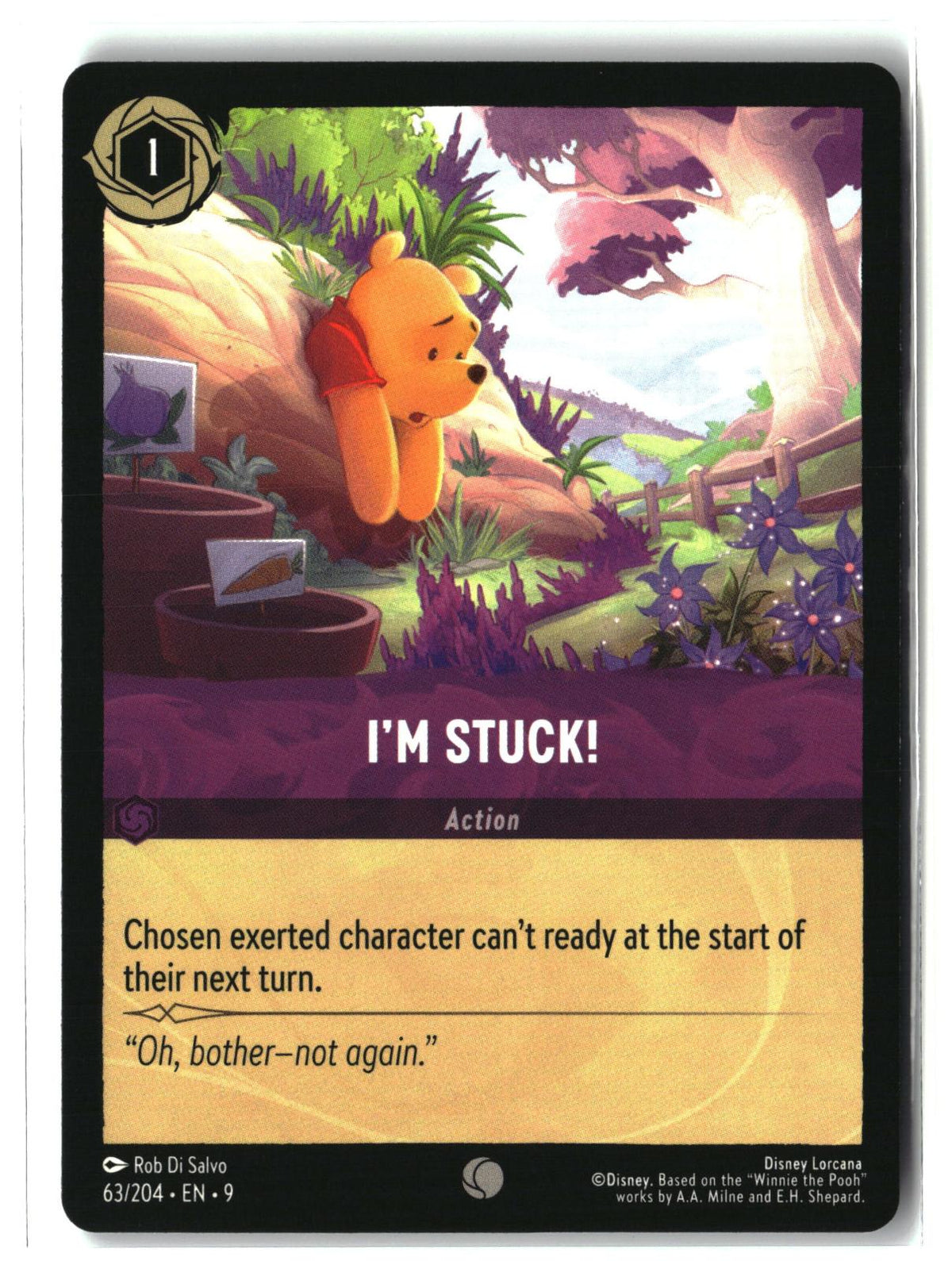 I'm Stuck! 63/204 Common Rise of the Floodborn Lorcana Lightly Played
