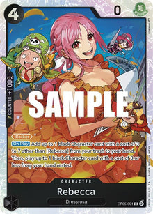 Rebecca OP05-091 Super Rare Awakening of the New Era One Piece Foil Near Mint