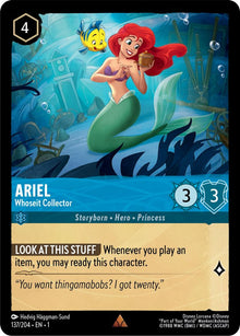 Ariel - Whoseit Collector 137/204 Rare The First Chapter Lorcana Near Mint