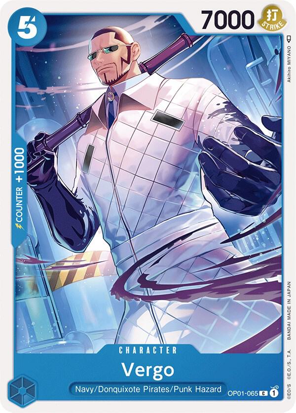Vergo OP01-065 Common Romance Dawn One Piece Near Mint