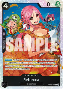 Rebecca (Reprint) OP05-091 Premium Booster -The Best- Vol. 2 One Piece Foil NM