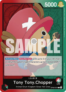 Tony Tony.Chopper (001) OP08-001 Leader Two Legends One Piece Near Mint