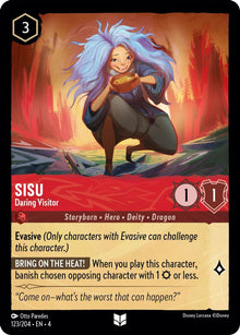 Sisu - Daring Visitor 123/204 Uncommon Ursula's Return Lorcana Near Mint