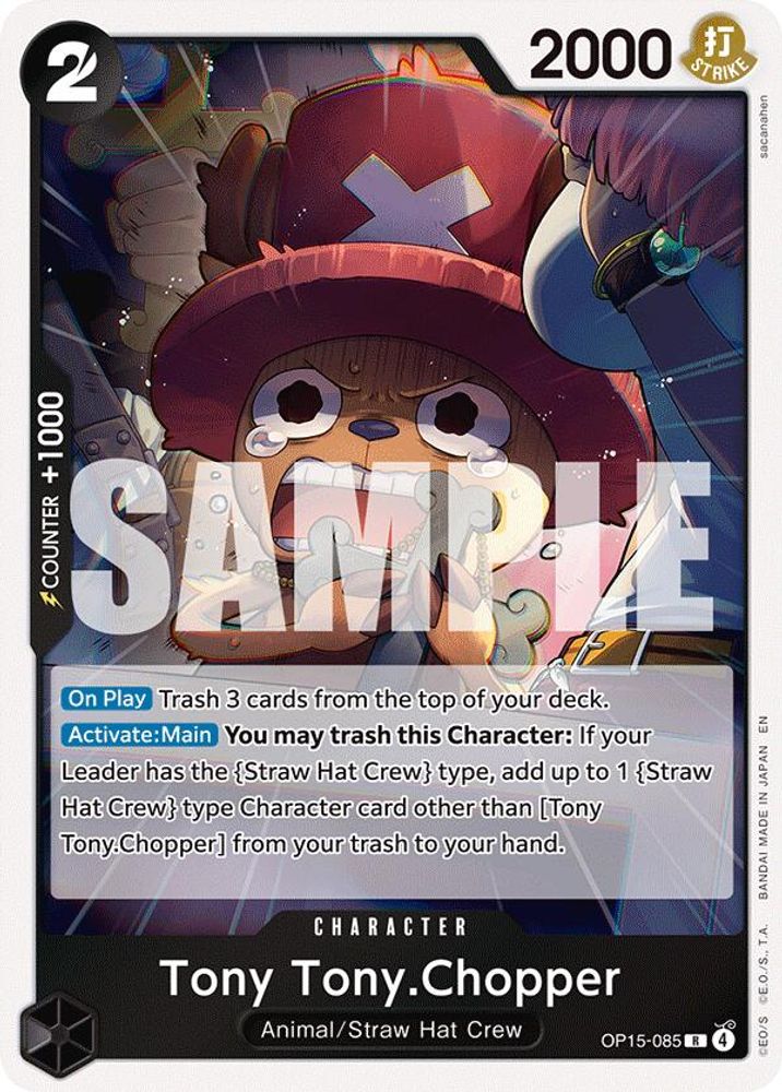 Tony Tony.Chopper OP15-085 Rare Adventure on Kami's Island One Piece Foil NM