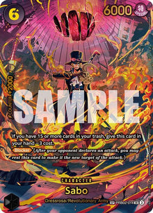 Sabo (SP) PRB02-014 Super Rare Adventure on Kami's Island One Piece Foil NM