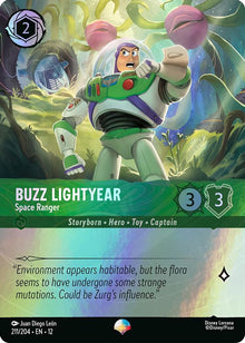 Buzz Lightyear - Space Ranger (Epic) 211/204 Epic Wilds Unknown Lorcana Holo NM