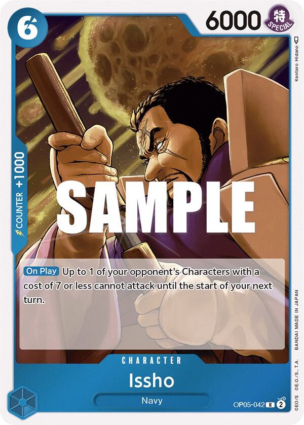 Issho OP05-042 Rare Awakening of the New Era One Piece Foil Near Mint