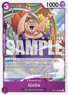 Giolla OP14-064 Common The Azure Sea's Seven One Piece Near Mint